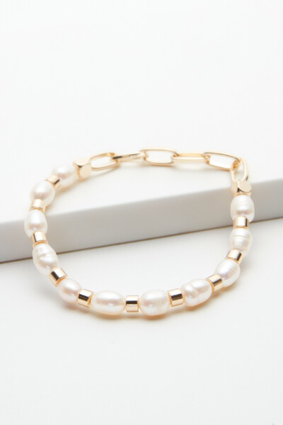 Macy Pearl Stretch Bracelet