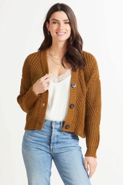 Ava Cable Cardigan