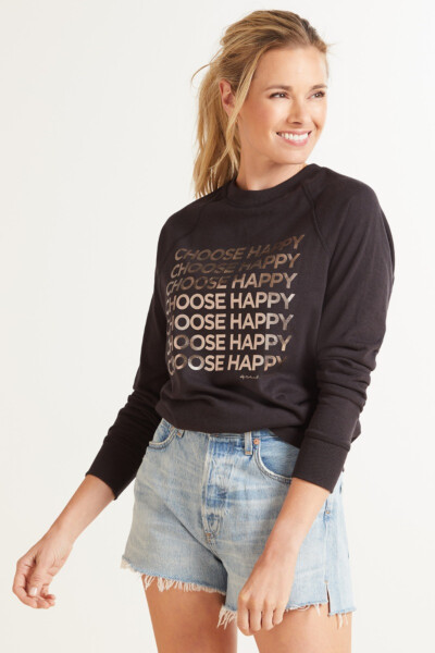 Choose Happy Pullover