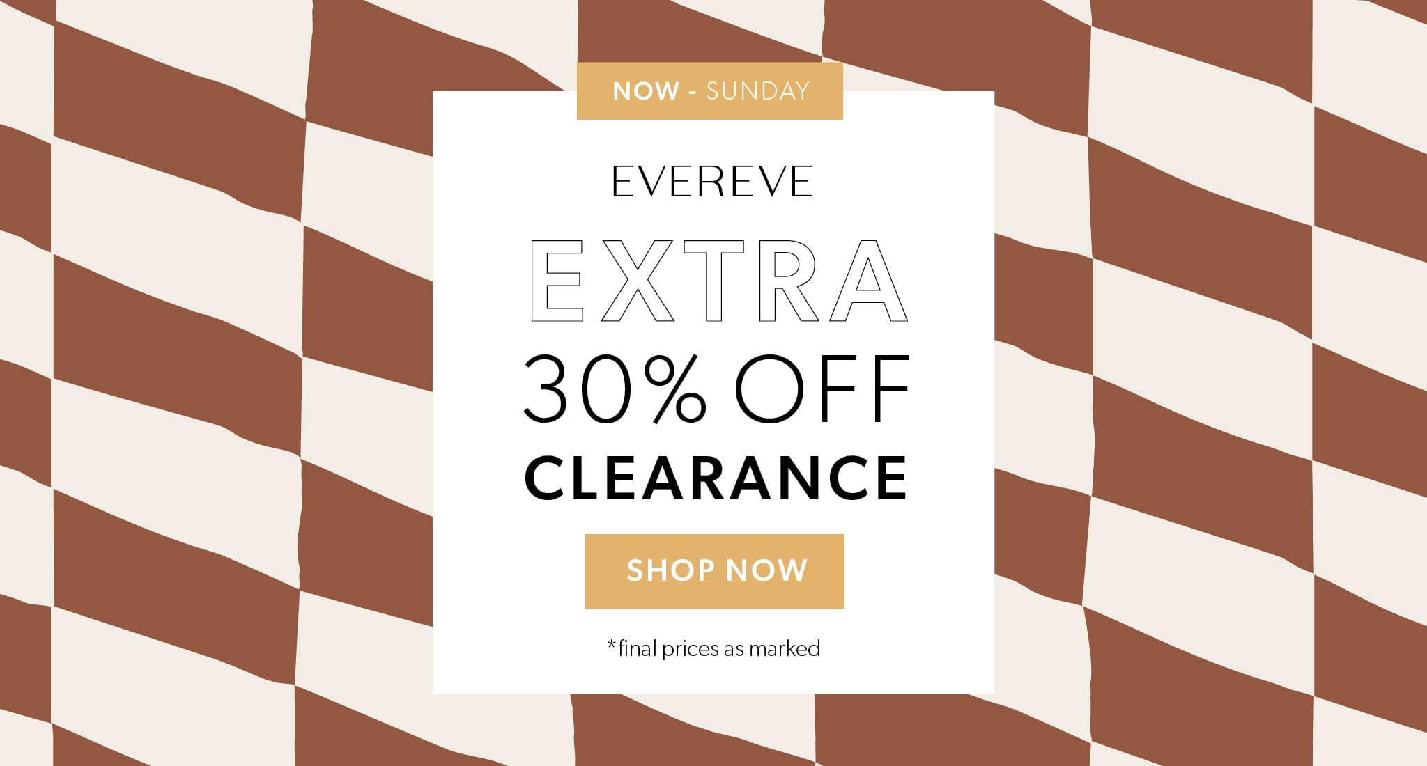 Extra 30% off clearance-Shop Now.